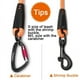 thumbnail image 4 of TrueLove Dog Pet Leash Nylon with Reflective Aluminum -Alloy Hook Stainless Steel D-ring Neoprene Handle walking hiking TLL2571 ShopWise Round, 4 of 10