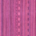thumbnail image 1 of Ahgly Company Indoor Square Abstract Pink Modern Area Rugs, 7' Square, 1 of 4