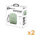 thumbnail image 2 of 2 X Mobile Gear Sparkling Silicone Airpods Cover Case Mint Green For Use With Apple Airpods 1/2 2-pack!, 2 of 2