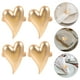 thumbnail image 4 of 6 piezas de servilletas de servilleta de San Valentín anillos de servilleta de boda de San Valentín Heart Serviette Anillos, 4 of 5