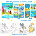 thumbnail image 4 of Libros para colorear 90shine Summer, 60 unidades, para niños de 4 a 8 años, 4 of 7