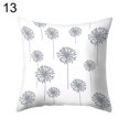 thumbnail image 2 of Koszal Housse de Coussin Carrée Géométrique Fond Gris, 2 of 7