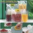 thumbnail image 1 of 10/20pcs Grain Moisture-proof Sealed Bag, Transparent Grain Storage Suction Bags, 1 of 3