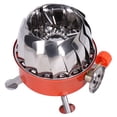 thumbnail image 3 of Backpacking Stove, Stainless Steel Camp Stove Simple Operation Collapsible Bracket Design Lightweight Portable  For Knapsacking For Mountain Climbing, 3 of 8