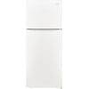 Frigidaire Top Freezer 18 cu.f,2 Glass Shelves, 4.3 cu. ft. Freezer Capacity, color white