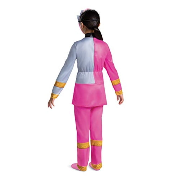 Disfraz oficial Power Ranger rosa Disguise Dino Fury