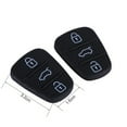 thumbnail image 3 of MasteelfCA 2pcs Practical Car Key Shell 3 Buttons Folding Remote Auto Key Fob Case for Hyundai I10 I20 I30 (Black), 3 of 4