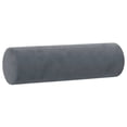 thumbnail image 5 of vidaXL 3 Piece Sofa Set with Pillows Dark Grey Velvet, 5 of 5