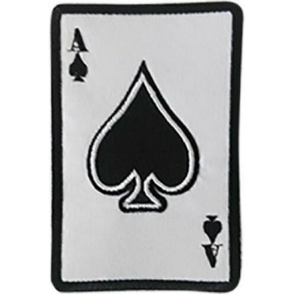 C&D Visionary P-DSX-4870 DSX Ace of Spades Card Patch Multi Color