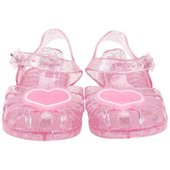 Raindrops Sandals Jellies Cushion Red Slippers for Women Travel Child