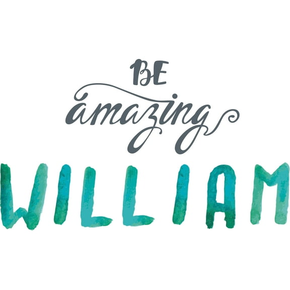 Be Amazing Life Motivation Art Quotes Customized Wall Decal - Custom Vinyl Wall Art - Personalized Name - Baby Girls Boys Kids Bedroom Wall Decal Room Decor Wall Stickers Decoration Size (12x20 inch)