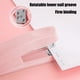thumbnail image 5 of 12 Hole Staple Guns Portable Binding Machines Office Student Stationery Macarons Color Medium Stapler, Heavy Duty Metal Frame, 2-Tier Design, Foldable Portable, for Home Office, High, 5 of 6