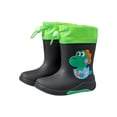 thumbnail image 4 of Otqutp Boys Girls Rain Boots Dinosaur Non-slip Waterproof Rubber Boots Adjustable Drawstring Cuff Outdoor Easy-On Rainboots, 4 of 4
