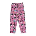 thumbnail image 4 of Goofa Colorful Cute French Bulldog Printed Soft Pajama Pants for Women, Wide Leg Comfy Casual Lounge Yoga Pants-X-Large, 4 of 9