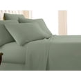 thumbnail image 2 of Neutral Solid Color Brushed Microfiber Deep Pocket Sheet Set, 2 of 3