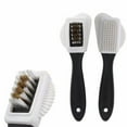 thumbnail image 4 of Teissuly Suede Shoe Cleaner Kit. Made 4-Way Suede & Nubuck Brush for Suede Leather Products with Brass & Nylon Bristles. Shoe Cleaning Bristle Brushes Kit for Nap Care & Boot Care, 4 of 8