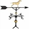 thumbnail image 3 of Montague Metal Products WV-360-GB 300 Series 32 In. Deluxe Gold Lab Weathervane, 3 of 3