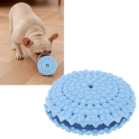 Cat Puzzle Toy, Dog Leaky Food Toys Puppy Slow Feeder Dog Treat Puzzle Teeth Cleaning Dog Puzzle Toys for Puppy Smart Dogs IQ Stimulation, Treat Training Games Treat Dispenser