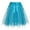 Blue, variant on Tutu for Girls Fashion Solid Color Lace up Bow Puffy Skirt Handmade Skirts