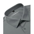thumbnail image 6 of sogami Men's Long Sleeve Button Down Shirts Stretch Dress Shirts Muscle Fit, 6 of 8