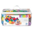 thumbnail image 4 of Intex 100 Pack Small Plastic Multi-Colored Fun Ballz For A Ball Pit (3 Pack), 4 of 10