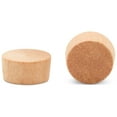 Wood Plugs for Furniture, 1/2 inch Cherry Wood FlatHead Plug, Wood