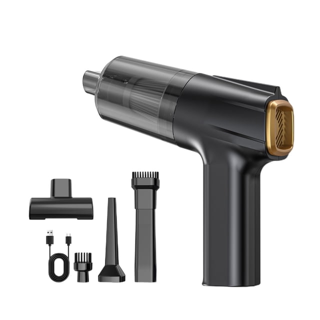 Household Vacuum Cleaners,Car Vacuum Cleaner Suction Power Household Brushless Small Portable Car Wireless Temperature Control Energy Saving Multiple Modes,Car Vacuum Cleaner