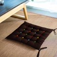thumbnail image 6 of LACKUST Seat Cushion,Comfortable Breathable Chair Cushions for Dining Kitchen Bedroom Living-room Chairs,Clearance Cushions for Patio Chairs,Brown, 6 of 6