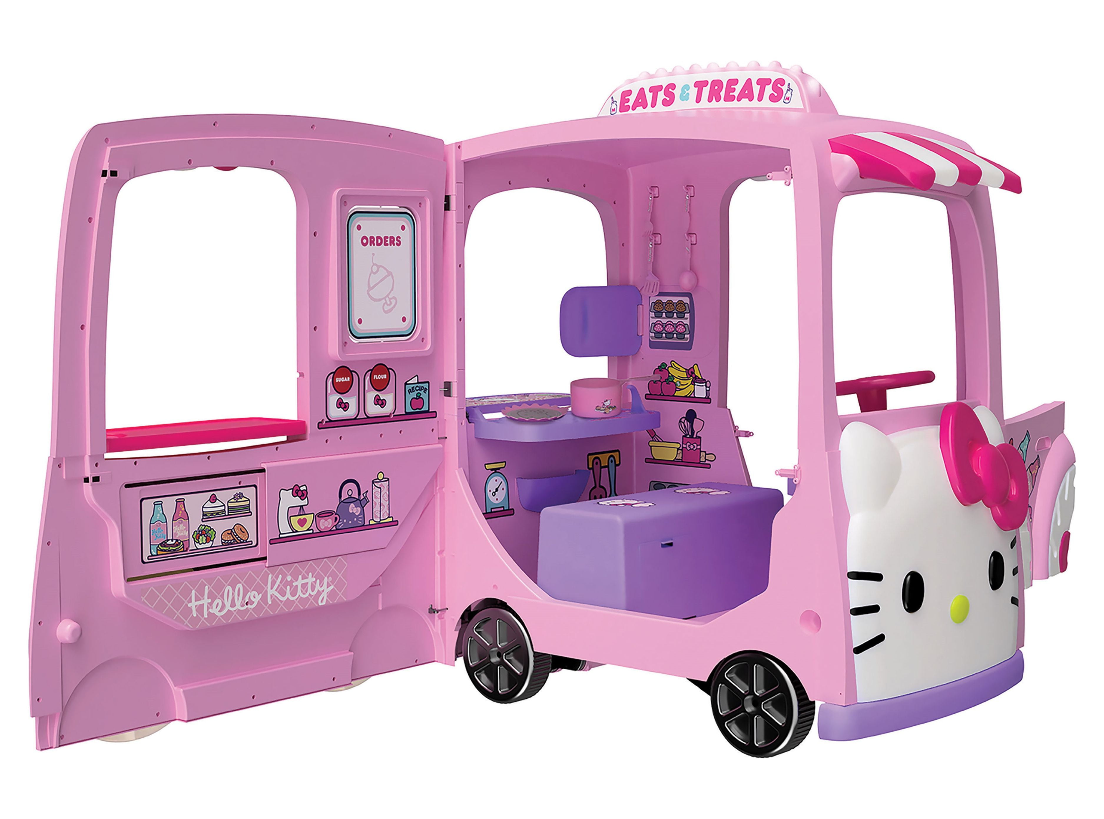 Hello Kitty® Ice Cream Truck Build Set & Figure - Assemble Kitty's Sweet  Ride & Dive into Endless Playtime Adventures - Perfect for Creativity 