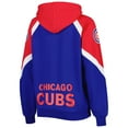 thumbnail image 3 of Women's Starter Royal/Red Chicago Cubs Hail Mary Full-Zip Hoodie, 3 of 3