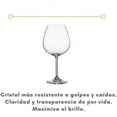 thumbnail image 3 of Copa BURGUNDY de cristal para Vino Tinto. Línea Gastro. Juego de 6 copas, 3 of 4