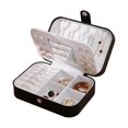 thumbnail image 2 of Travel Jewelry Box, Portable Jewelry Box With Mirror, Jewelry Box For Neckl, 2 of 5