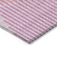 thumbnail image 4 of Addison Rugs Chantille Indoor/Outdoor Transitional Geometric, Abstract Pink Washable Rectangle Rug, 1'8" x 2'6", 4 of 6