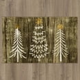 thumbnail image 2 of Mohawk Home Prismatic Barnwood Wonderland Driftwood Contemporary Theme Christmas Precision Printed Scatter, 2'6"x4'2", Brown, 2 of 7