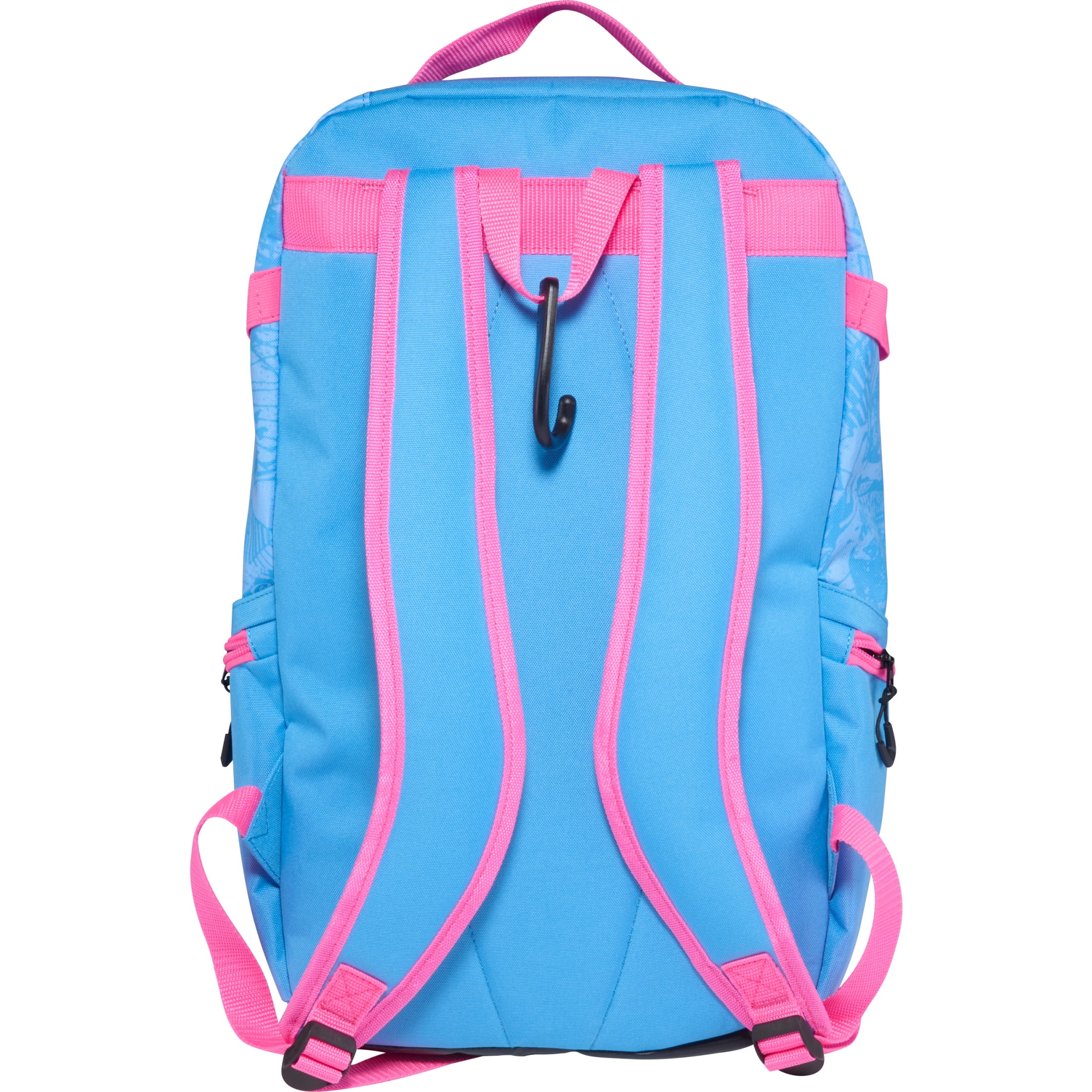 Rawlings Gamer Series Baseball Backpack | Bat & Gear Bag | Columbia Blue/Pink