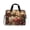 Red and White Scented Candles Pattern, variant on 16" Laptop Briefcase for Work Travel Laptop Shoulder Bag Carrying Handbag Laptop Case Pine Boughs and Holly Pattern