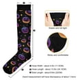thumbnail image 3 of joogoo Glitter Pumpkins Socks Women Men Knee High Sock, 3 of 8