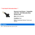 thumbnail image 2 of Reservoir Level Sensor - Compatible with 2010 - 2018 Mercedes-Benz Sprinter 2500 2011 2012 2013 2014 2015 2016 2017, 2 of 2