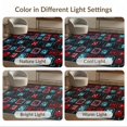 thumbnail image 7 of ODIKA 8'x10' Washable Area Rug Non-Slip Chair-Friendly Mat Dice Arcade Console Icons Throw Alfombra Video Led Desk Gamer Flowing Dynamic for Dining Room, Large Office, Lounge, 7 of 7