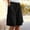 Black women's plus size cargo shorts a1, variant on Cagogo Women's Plus Size Cargo Shorts with Pockets Elastic Waist Casual Loose Regular Fit Summer Vacation Beach Travel Shorts, Green 2XL
