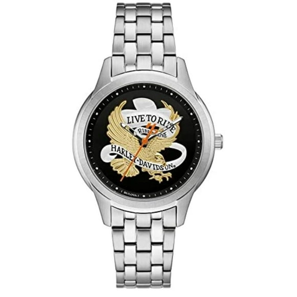 Reloj de MUJER Harley Davidson BY Bulova 76L194 Plateado Casual