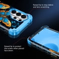 thumbnail image 6 of Casetego for Samsung Galaxy S26 Ultra 5G Case,Glow in The Dark Three Layer Heavy Duty Sturdy Shockproof Protection Rugged Hard PC+Soft TPU Bumper Case for Galaxy S26 Ultra,Blue Gold Butterfly, 6 of 8