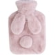 thumbnail image 3 of Bolsa de agua caliente llena de agua con orejas de conejo de peluche, cubierta de tela de felpa de PVC cálida para el invierno, bolsa de agua caliente llena de agua, 3 of 3