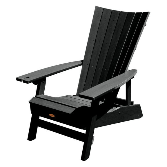 highwood® Manhattan Beach Adirondack Chair with Wine Glass Holder