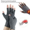 thumbnail image 6 of TUITOONM Half-Finger Cycling Gloves Anti-Slip Sports Gloves for Fitness & Joint Support, Breathable & Lightweight, Improves Grip & Reduces Hand Fatigue, 6 of 7