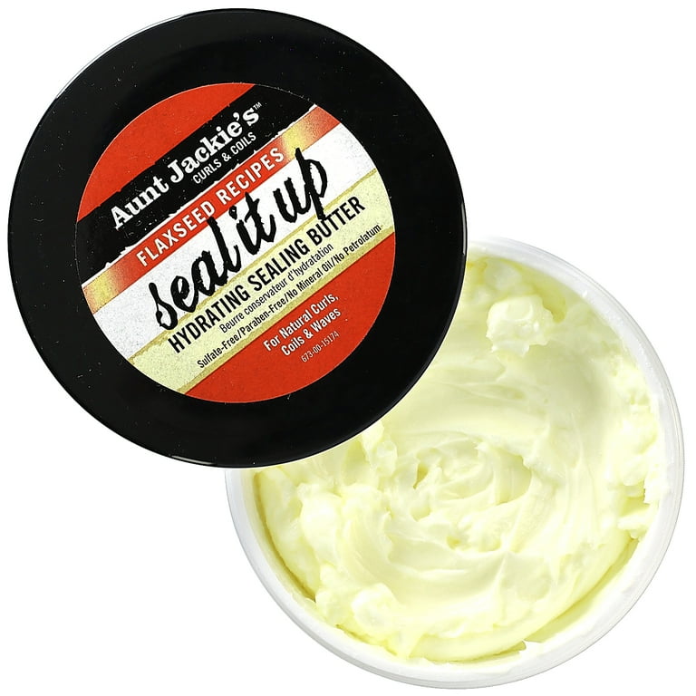 AUNT JACKIE'S Flaxseed Seal It Up Hydrating Sealing Butter (7.5oz) AUNT JACKIE'S Flaxseed Seal It Up Hydrating Sealing Butter (7.5oz)