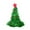 Green, variant on Vikakiooze LED Christmas Hat LED Christmas Hat Christmas Decoration Supplies Non-woven Rain Silk Christmas Hat Party Supplies Dress Up, Christmas Party Hats Christmas Hats for Adults