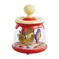 thumbnail image 3 of Presione Carrusel Toy Actividad sensorial de juguetes Regalos de vacaciones de juguete Multifuncional Toy de aprendizaje portátil para niños de 6 a 12 rojo, 3 of 8