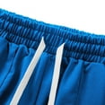 thumbnail image 4 of Diufon Men's Athletic Shorts Cotton Linen Drawstring Waisted Outdoor Sport Shorts Spring Summer Shorts with Pockets, 4 of 6