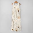 thumbnail image 5 of Dandelions Flying Long Dress Bridesmaid Dress Woman Dress Women Summer, 5 of 7